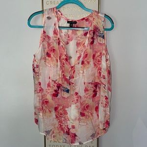 Willi Smith Floral Print Women’s XL Sleeveless